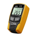Compact Temperature and Humidity Data Logger 32000 Memory Hygrometer Moisture Meter Recorder(Yellow) by Unknown