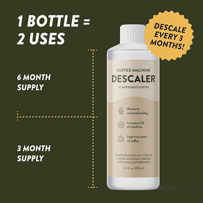Effective Keurig Descaling Solution (2 Uses) – Universal Coffee Machine Descaler for Keurig, Nespresso, Breville, Delonghi - Image 3