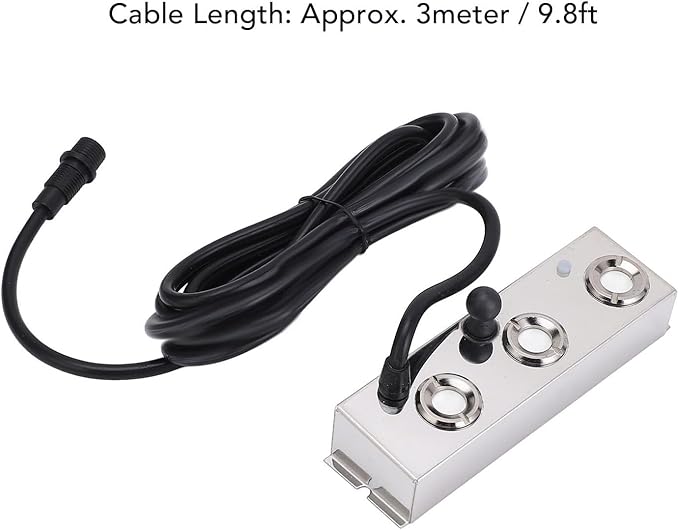 Ultrasonic Fogger Humidifier Mist Maker 3 Heads 36V Stainless Steel Low Noise Outdoor Indoor Garden Terrace Commercial Spaces 3 Meters Cable Length - Image 9