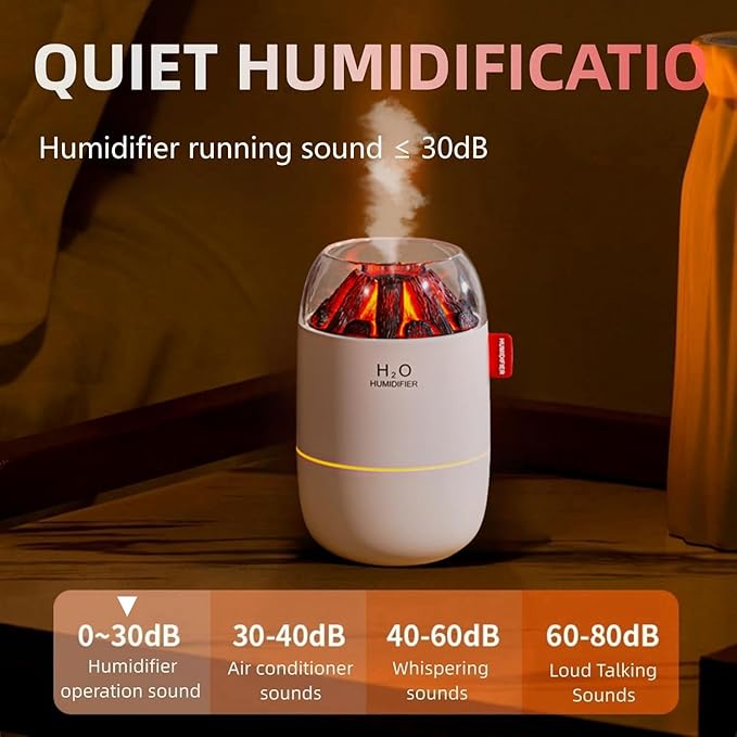 Portable Mini Humidifier, Small Cool Mist, Personal Desktop Humidifier for Baby Bedroom Travel Office Home,2 Mist Modes, Super Quiet (Pink) - Image 5