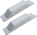 Shipping Container Air Vent, Cross Flow Ventilation,Reduce Heat and Humidity for Cargo Shipping Containers - Light Grey (2 Pack) by Vanshly