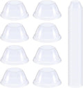 50 Pcs Humidity Domes for Plants Outer Diameter 4.7 cm/1.85 inch Replacement Grow Dome Hydroponic Cups Seed Starting for Growing Basket, Greenhouse, Hydroponic Growing System Flower Transparent by Unknown