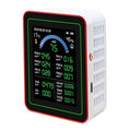 18 in 1 Air Quality Tester for Home, Indoor Air Quality Monitor, with Air Quality Index, CO2, HCHO, TVOC, PM5.0, PM0.3, PM1.0, PM2.5, PM10 etc, Support Data Storage and by Yunseity