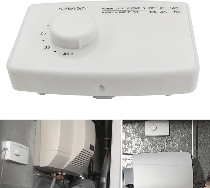 4655 Manual Humidistat Digital Control Humidistat for Whole House Humidifier, Duct or Wall Mounted Humidifier,24VAC - Image 7
