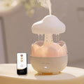 Raindrop Portable Humidifier,Cloud Essential Oil Diffuser,230ml Capacity,Remote Control,with Night Light and Waterless Auto Shut-Off,for Office Room Bedroom Livingroom by DEALFUN