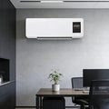 Mini Wall Mounted Air Conditioner, 2 in 1 Heater and Fan Combo Ductless Ac Conditioners with Remote Control, Portable Evaporative Air Cooler for Bedroom Room Office by Unknown