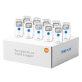 Elitech Digital Temperature Humidity Data Logger Medical Refrigerator Thermometer Vaccine Fridge Temperature Monitor, RC-4HC, 10 Pack by Elitech