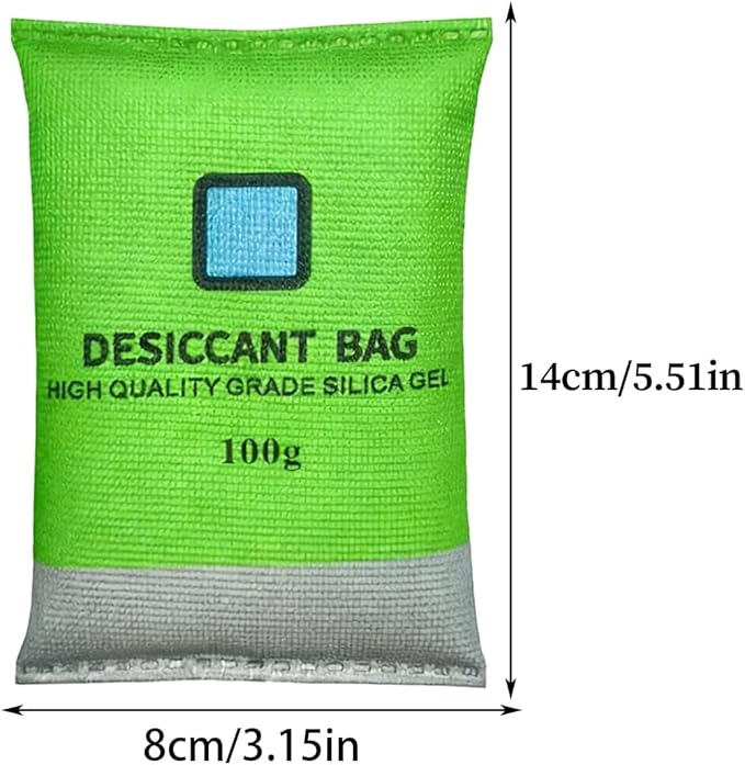 Car Dehumidifier - Silicone Beads Desiccant, Moisture Absorber Bag, Leak Proof Drying Pack, Interior Humidity Control, Multi Area Moisture Prevention, for Windscreens Closet Garage Household Home - Image 2