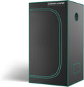 MARS HYDRO 2x2x4 Advanced Grow Tent, 24"x24"x48" High Reflective Mylar 1680D for Hydroponics Indoor Plant Growing, with Floor Tray and Smooth Zipper for TS600 by MARSHYDRO