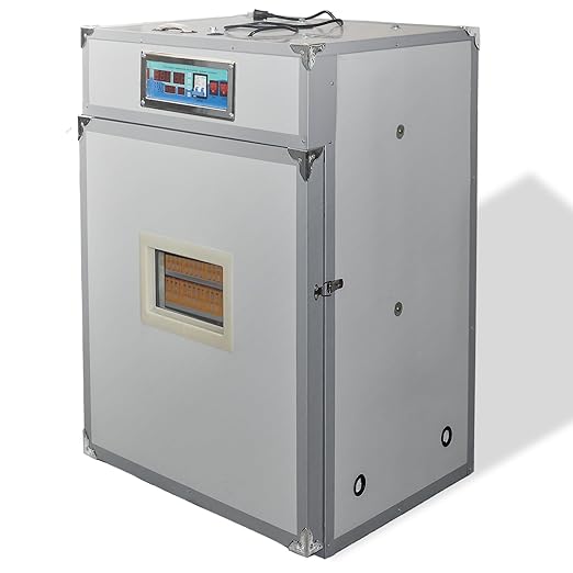 XKV 352 Egg Incubator with Automatic Egg Turning,Temperature Control and Humidity Control,Hatching Eggs,Chicken,Ducks,Poultry,Industrial Brooding Machine Chicken Incubator for Farm,Lab,Home,Indoor by XKV
