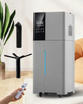 Humidifier Large Room,26L/6.8Gal Whole House Humidifiers for Bedroom Home 3000 sq.ft,1800ml/H,Commercial and Industrial Humidifiers with 360° Nozzle & Extension Tube,Top Fill,Gray by Bigcapacitybigpeaceofmind