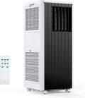 2024 New Upate 8000BTU Portable Air Conditioner, Portable AC Unit with Built-in Cool,Dehumidifier, Fan, Cools up to 350 Sq.Ft, Auto, Sleep Modes, Remote Control & Window Kit Included, 24H Timer by JustSmart
