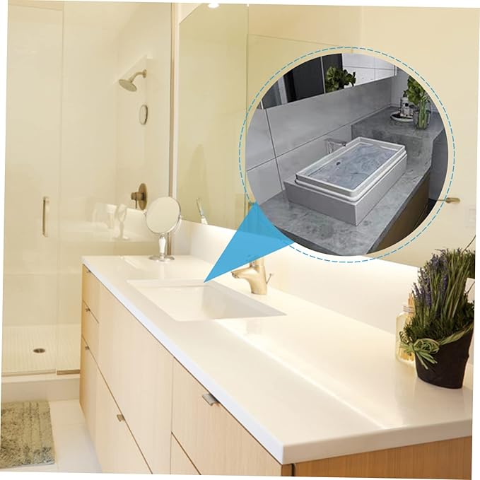 2m Shower Accessories for Bathroom Silicone Water Retaining Strip Sealing Strip Shower Dam Countertop Flexible - Image 3