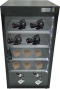 Automatic Digital Camera Dehumidify Storage 100L Dry Cabinet Box Storage 5 Layers Dry Cabinet with Tempered Glass for Camera & Lens Equipment Saving Storage Noiseless & Energy Saving Cabinet by HQHAOTWU