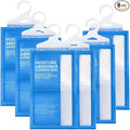 Moisture Absorbers Packets, Dehumidifier Bags, Hanging Moisture Absorber Bag, Humidity Packs,Closet Dehumidifier,Unscented Desiccant in Wardrobes, Bedrooms, Bathrooms,Kitchen (6 PACK) by Unknown