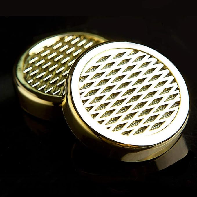Cigar Humidifier - for Tobacco Moisturizing and Increased Humidity,Round and PVC Material, Gold Tone - Image 6