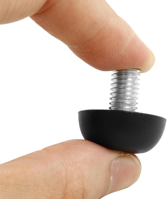 Litoexpe M8 Adjustable Furniture Leg Levelers, 8pcs Thread Screw in Furniture Leveling Feet Glides, Outdoor Patio Furniture Legs for Table, Chair, Desk, Cabinet - Image 4