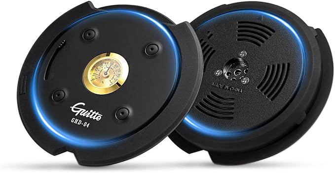 GUITTO Guitar Humidifier Acoustic Soundhole Cover, 2 in 1 Humidity, Suitable for Most Standard Sound Holes (4'' to 4.3'') GHD-04 - Image 7