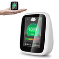 CO2 Monitor Carbon Dioxide Detector, 5-in-1 Indoor Air Quality Monitor, Portable CO2 Tester with Alarm, Tester for Carbon Dioxide, Temperature & Humidity, CO2 Sensor for Grow Tents, Bedroom, Home by DienmernGlowwithConfidence