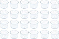 Round Chair Leg Caps,PVC Furniture Feet Covers,TTZEZE Transparent Round Floor Protectors,Clear Table Feet Covers Preventing Plastic Chair Leg Covers Scratches and Noise 38mm/1.5'', 24 by TTZEZE