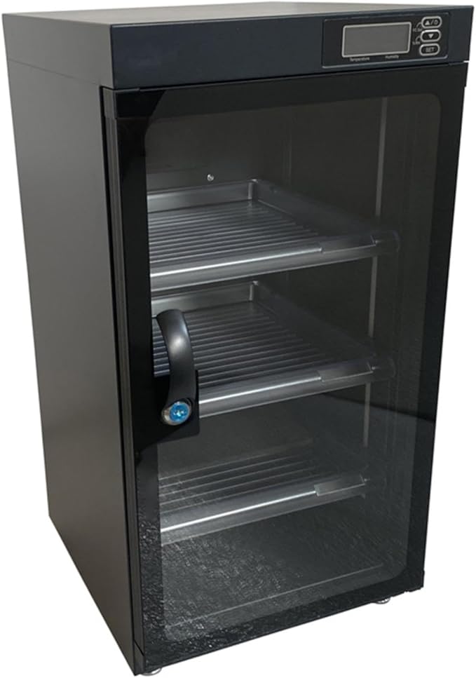Electronic Dry Cabinet 50L, 4 Layers Camera Storage Cabinet, Digital Dehumidifying Dry Box for Camera Lens and Electronic Equipment Storage - Image 9
