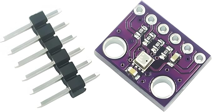 2pcs GY-BME280-3.3 High-Precision 3-in-1 Environmental Sensor Module - Temperature, Humidity & Atmospheric Pressure with I2C/SPI for Arduino - Image 2