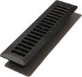 Decor Grates PL212-BLK 10 2-Inch by 12-Inch Plastic Floor Register, Black by DecorGrates