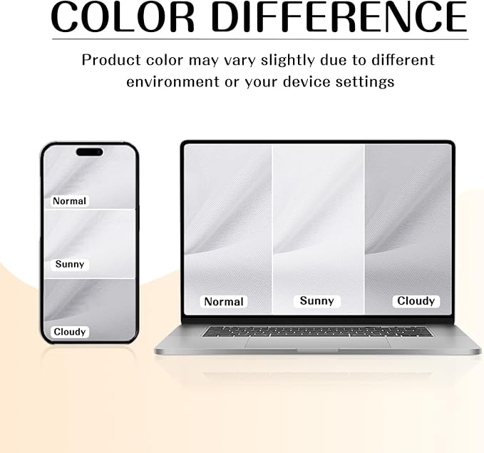 ChrisDowa Small Window Curtains for Kitchen and Bedroom - Grommet Short Thermal Insulated Room Darkening Curtains (2 Panels, Greyish White, 42 x 36 Inch) - Image 7