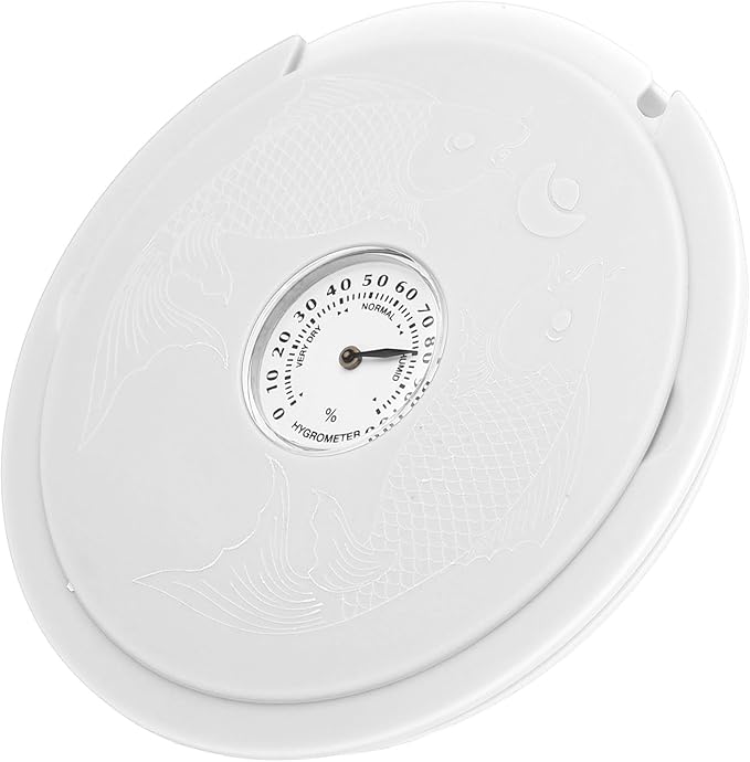 Guitar Humidifier Anti Drying, Acoustic Guitar Sound Hole Humidifier with Hygrometer, Precise Humidity Measurement Tool for Wood Protection, Portable Guitar Care Accessory (White) - Image 5