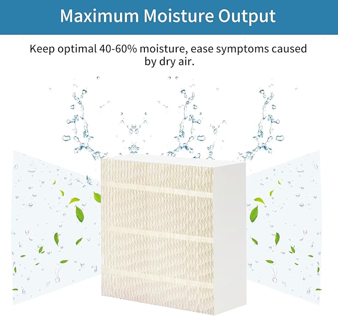 SUNRRA1043 Humidifier Filter Compatible with AIR Care Humidifiers Space Saver Large Evaporative EP9500, EP9700, Bemis Space Saver Evaporative, Replacement for AIR Care Humidifier Filter (1 Pack) - Image 3