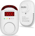 Koabbit Carbon Monoxide Detector - Plug in CO Level Monitor Alarm with Digital Display Sound & Light Warning for Home/Apartments/Hotel,Accurate & Easy to Install (White) by ProductCategory
