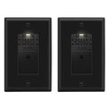 LIDER No Neutral Wire Required Humidity Sensor Switch, Automatic Humidity Detection, Air Circulator, Adjustable Timing, 1-Pole, UL Listed, Black, Wall Plate Included, 2 Pack by LIDER