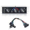 599-006 Heater Climate Control Unit Panel Module with Rear Defogger & Adapter Wire Harness Fit for Chevy & GMC C1500 C2500 C3500 K1500 K2500 K3500 Suburban Tahoe Yukon 1996-2000 - Replace# 9378805 by Unknown