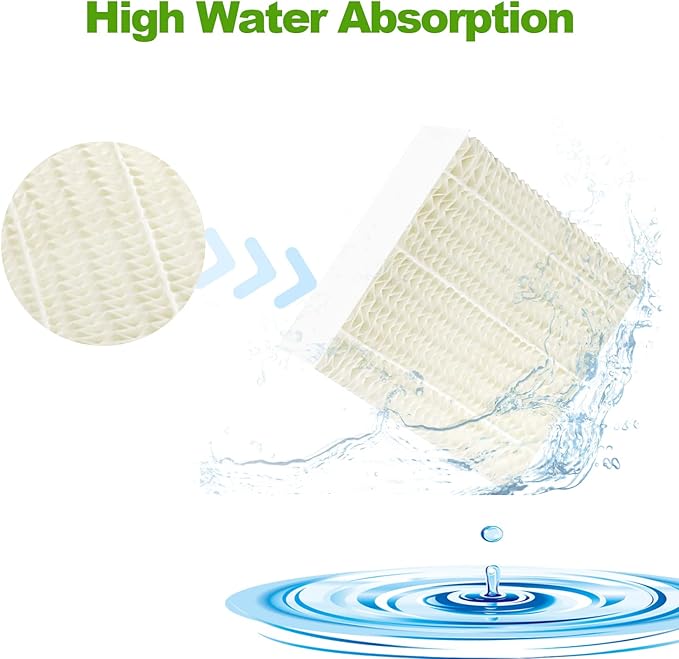 Replacement Filter Fit for Super Wick 1043 Humidifier, Replacement Filter Fit for Essick Air EP9500 EP9700 EP9800 EP9R500 EP9R700 EP9R800 826000 831000 Humidifiers - Image 4