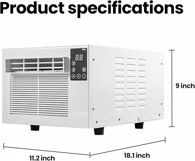 Compact Mini Air Conditioner,Fast Cooling,Conditioners Dehumidifier,Without Outdoor Unit,for Camping - Image 6