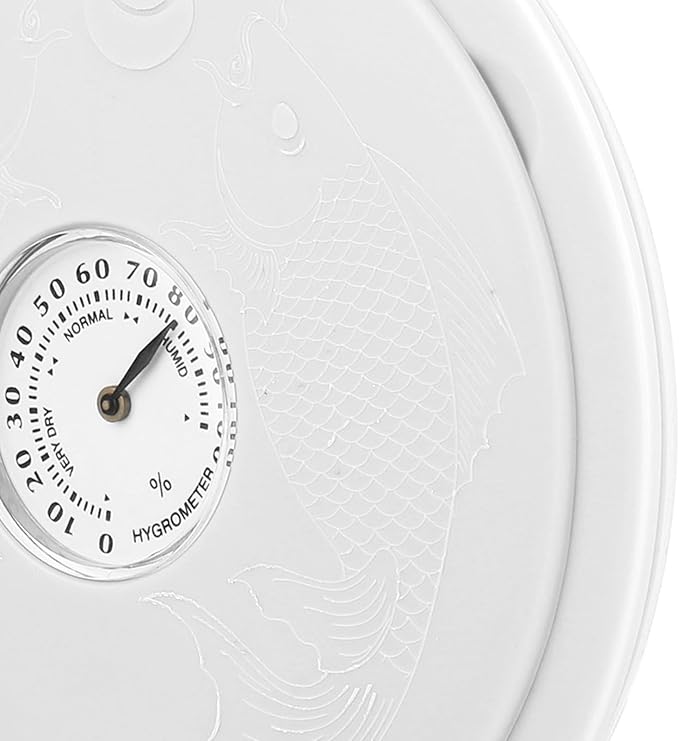 Guitar Humidifier Anti Drying, Acoustic Guitar Sound Hole Humidifier with Hygrometer, Precise Humidity Measurement Tool for Wood Protection, Portable Guitar Care Accessory (White) - Image 9