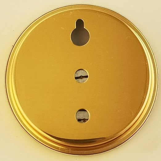 Mini Analog Hygrometer Thermometer - High Precision Humidity Temperature Gauge with Aluminum Alloy Case for Indoor Home Office Room Car Patio Sauna Garden Wall Mount(Gold) - Image 7