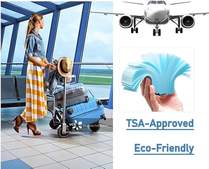 Laundry Detergent Sheets | Ultra-Portable | Travel Size | 32 Loads, 5-Second Dissolve | TSA-Approved & Eco-Friendly | 2X Stain Removal Tech | HE-Safe Detergent Sheets, Fresh Botanical Scent - Image 6