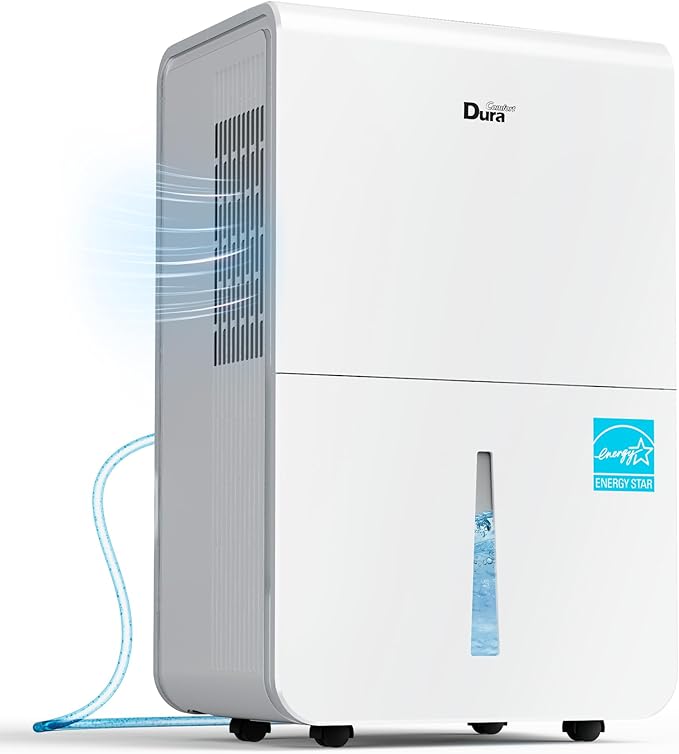 DuraComfort Dehumidifier for Basement Home with Pump,4500 Sq.ft 50 Pints With WiFi by DuraComfort