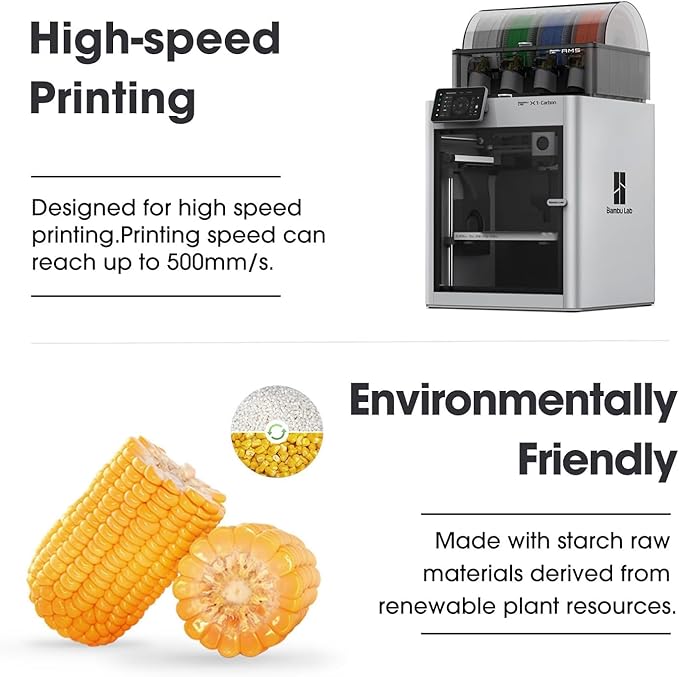 PLA Filament 1.75mm Purple 1KG, 3D Printer Filament Dimensional Accuracy +/- 0.02mm, High Speed1kg Spool(2.2lbs) Fit Most FDM 3D Printers - Image 4