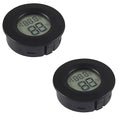2PCS Mini Hygrometer Thermometer Electronic Digital Humidity Meter Gauge Monitor LCD Display Indoor Temperature Sensor with Fahrenheit Celsius by DWEII