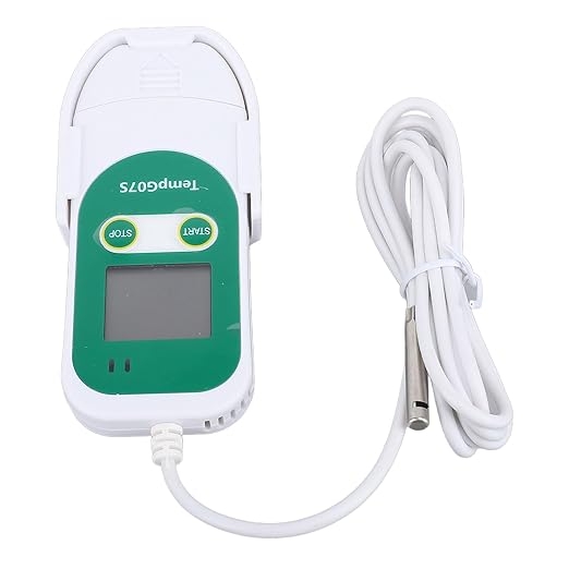 aqxreight USB Temperature Humidity Data Logger Recorder PDF CSV USB2 0 Digital Temperature Data Logger with External Probe for Cold Chain Refrigerator Including Alarm Inte - Image 9