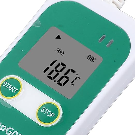 TOPINCN Digital Temperature Humidity Data Logger, USB Temperature Humidity Data Logger Recorder PDF CSV, External Probe for Storage and Cold Chain Logistics - Image 5