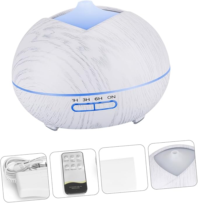 Essential Oil Diffuser Humidifier with Remote Control Soothing Led Light Colors for Yoga Spa and Home Use Aromatherapy Diffuser for Relaxation and Wellness - Image 5