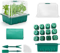 Seed Starter Tray, Seed Starting Trays with Adjustable Ventilation Humidity Planting Pot Plant Starter Kit Greenhouse Propagator Biodegradable Seedling Germination Trays Xmas (Green) by Unknown