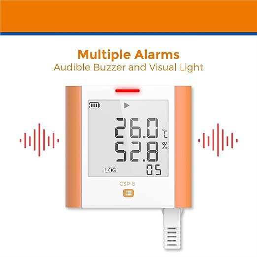 Temperature and Humidity Data Logger Recorder 100000 Points - Image 2