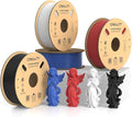 Creality Hyper PLA Filament Bundle 4KG, Up to 600mm/s High Speed 3D Printer Filament PLA, No-Tangling Stronger Toughness Fit Most 3D Printers by Creality
