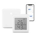 SwitchBot WiFi Hygrometer Thermometer with Hub, Dewpoint/VPD/Absolute Humidity Meter, Indoor Wireless Temperature Humidity Sensor Monitor with App Control, Compatible with Alexa, Google Home, IFTTT by SwitchBot