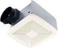 Broan-NuTone QTXE110 Ventilation Fan with Hanger Bars & 6-Inch Round Duct Connector, ENERGY STAR Certified, 110 CFM, 0.7 Sones, White by Broan-NuTone