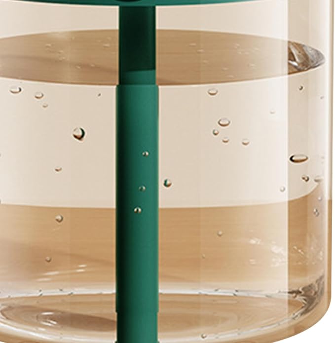 2L Humidifier, Double Nozzle Humidifier, Top Fill Cool Mist Humidifier, USB Humidifier with LCD Humidity Display, Large Capacity Fragrance Oil Diffuser for Home Bedroom[Green] - Image 7